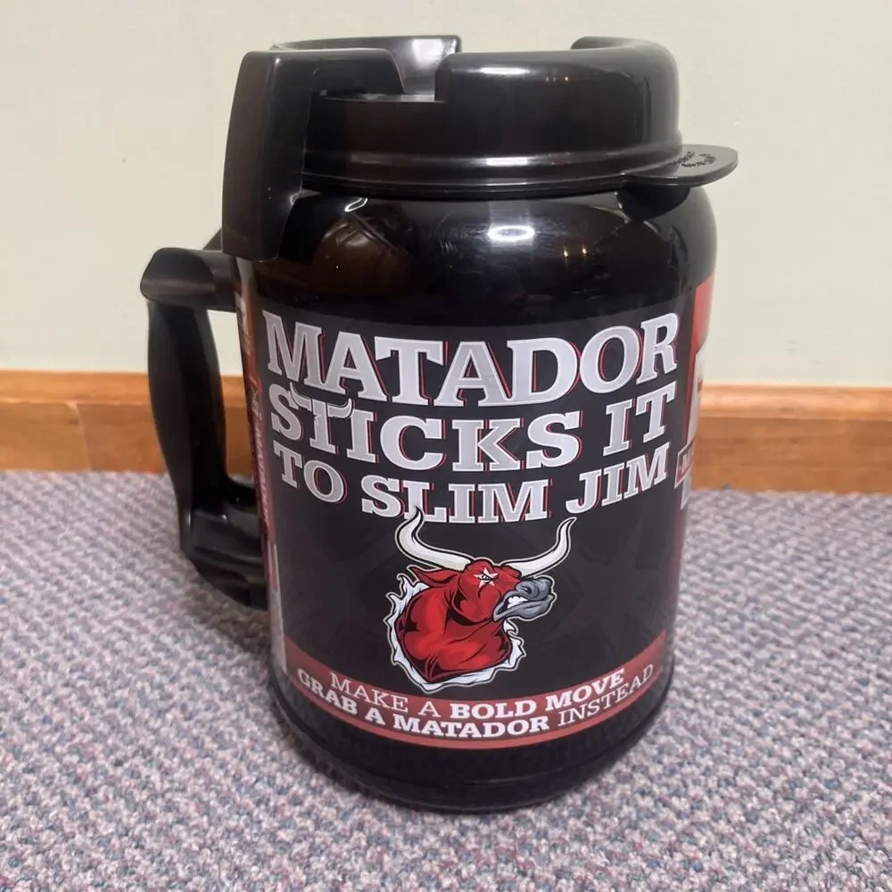 Frito Lay Jack Link's Matador Beef Sticks Promo Cup 64oz - Stick It To Slim Jim
